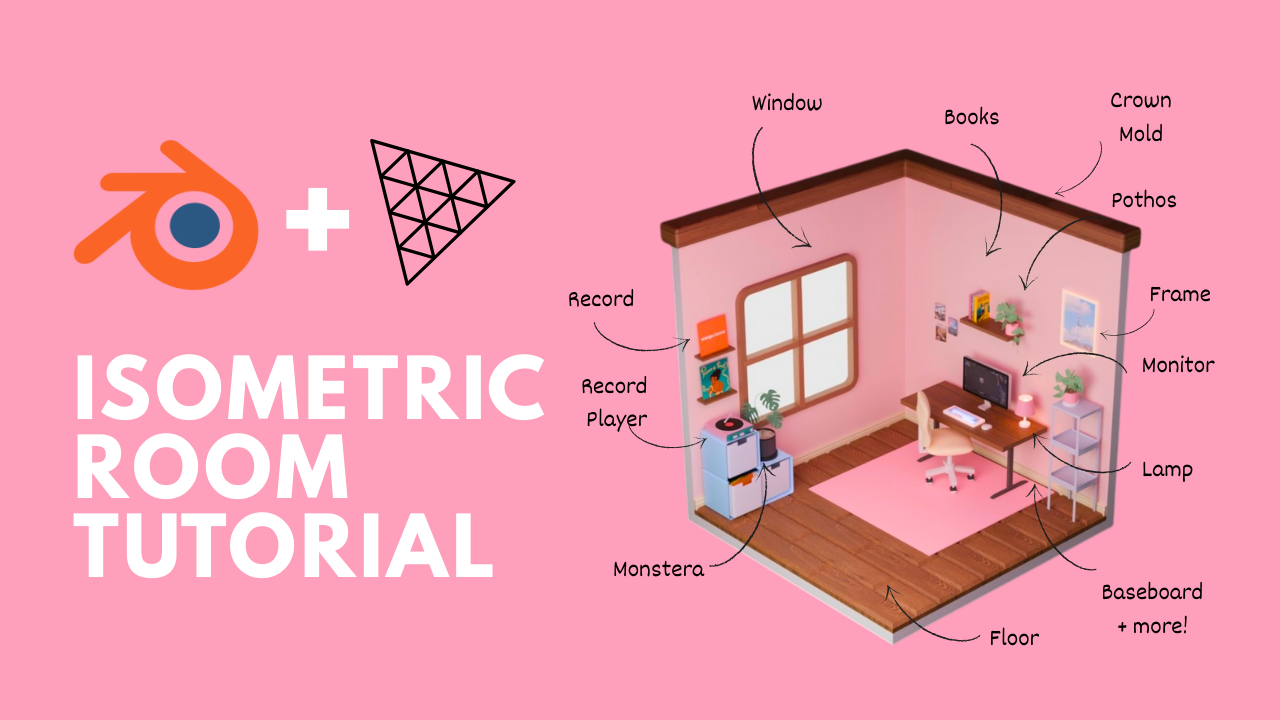 Isometric Room - Blender and Three.js Tutorial